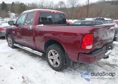 2018 Ram 1500 Express 4X4 6'4 Box из США, поврежденный, VIN 1C6RR7FG4JS124490